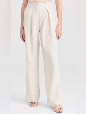 Posse Linen Trousers in Natural